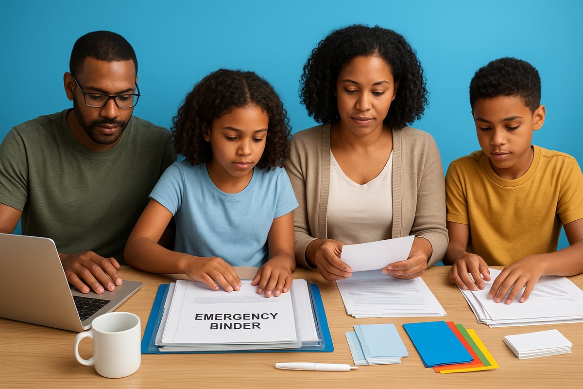 Step-by-Step Guide to Creating Your Emergency Binder Kit