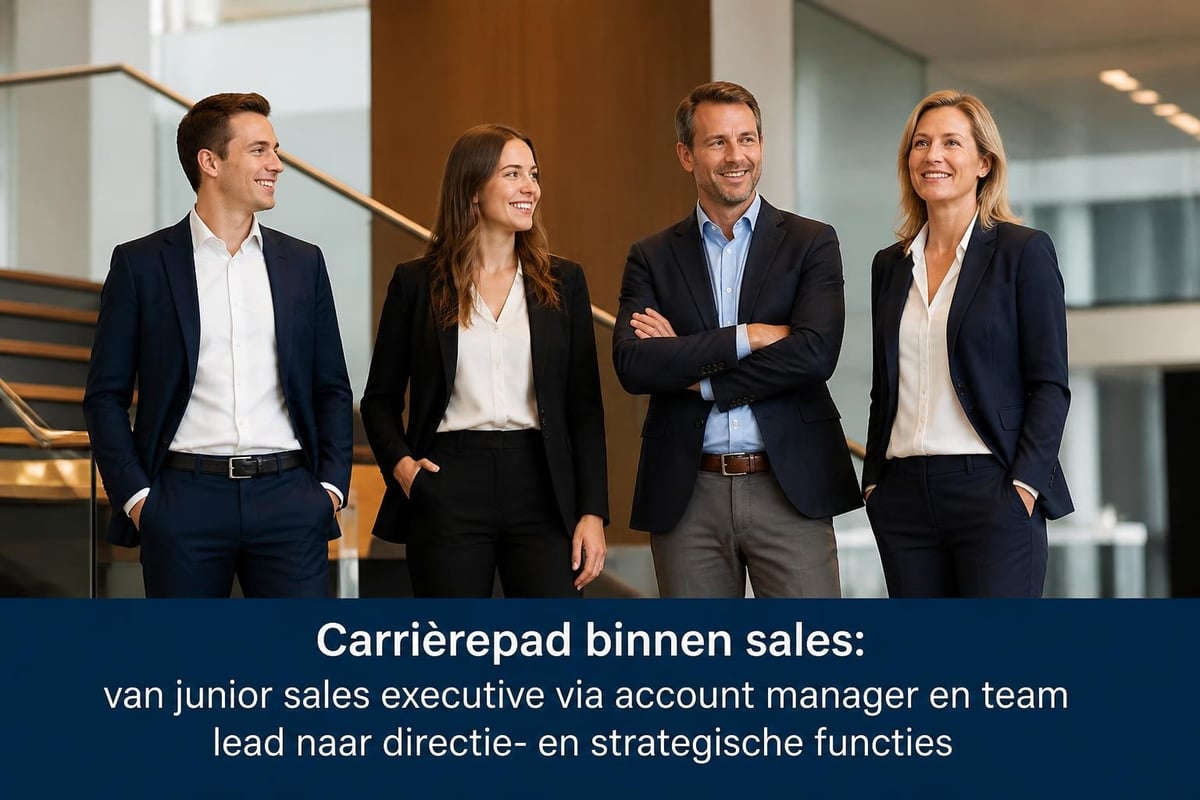 Sales carrière ontwikkeling