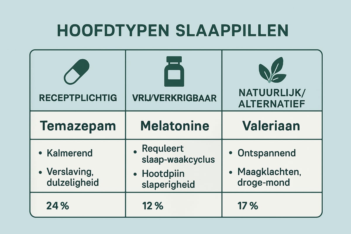 Soorten Slaappillen in 2025