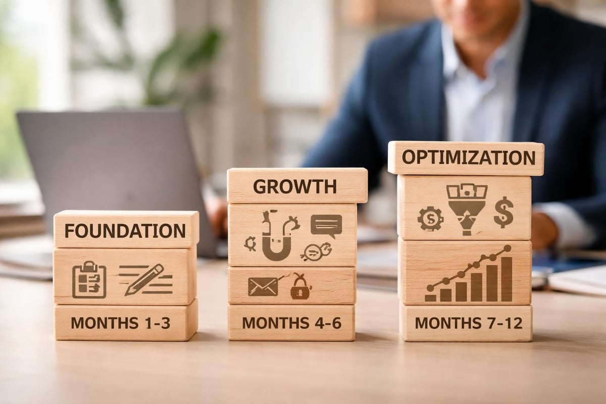 Social marketing timeline