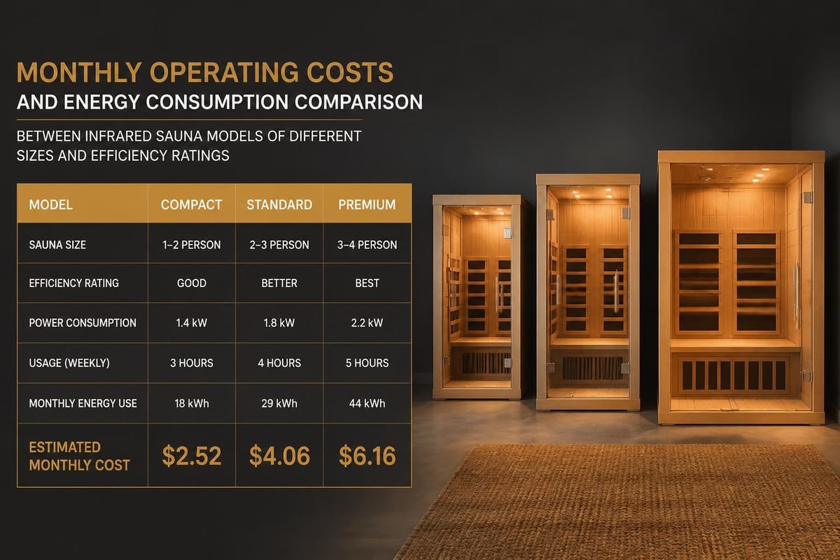 Cost comparison chart