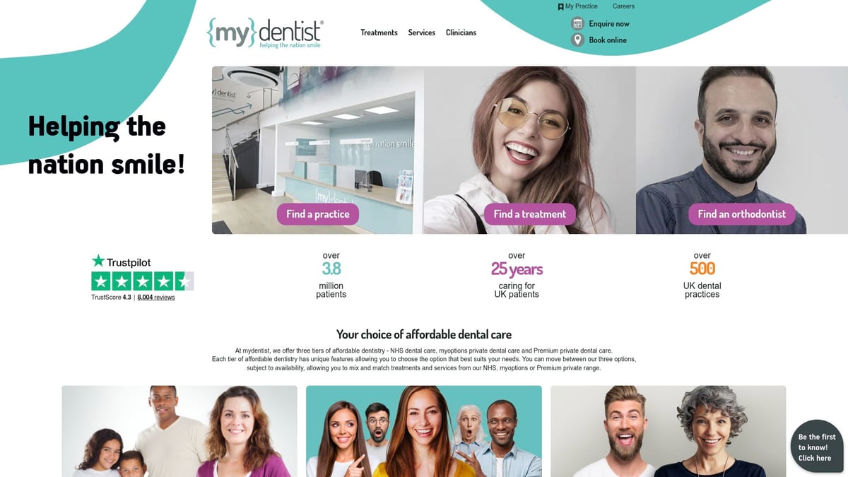 9 Essential Walk In Dental Clinic Near Me Options for 2025 - MyDentist Emergency Clinics (UK)