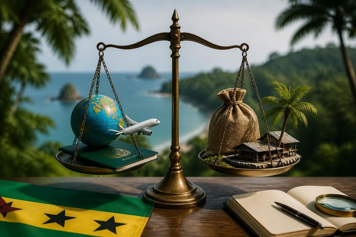 São Tomé citizenship benefits and constraints