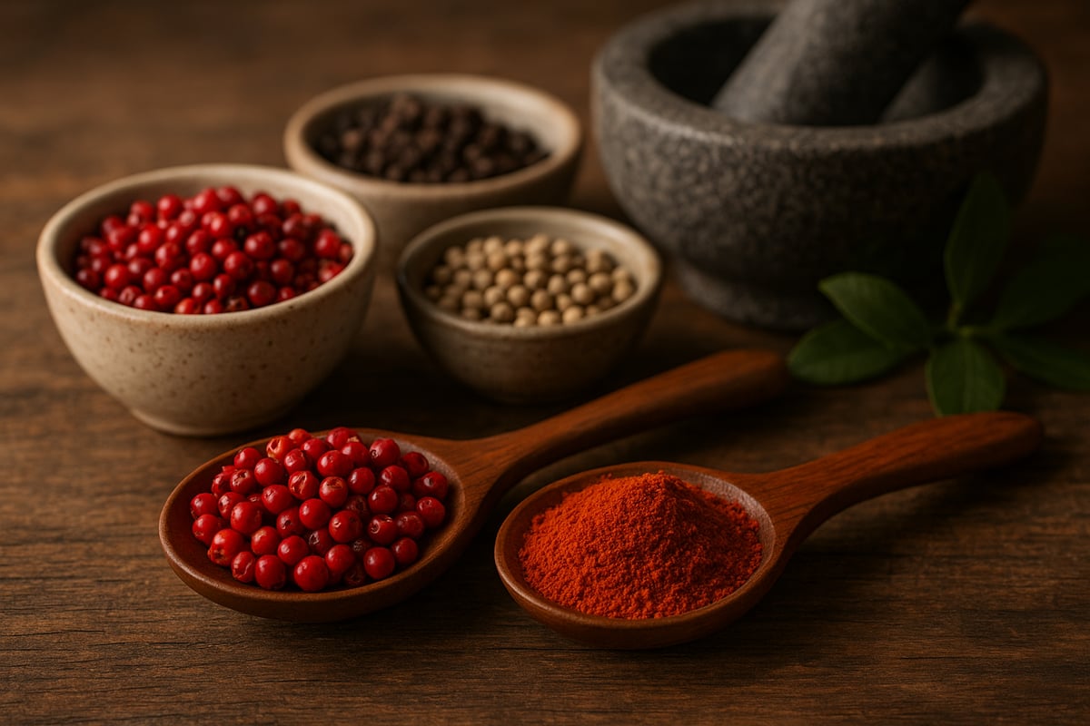 Comprendre les Poivres Rouges : Origines, Définitions et Spécificités