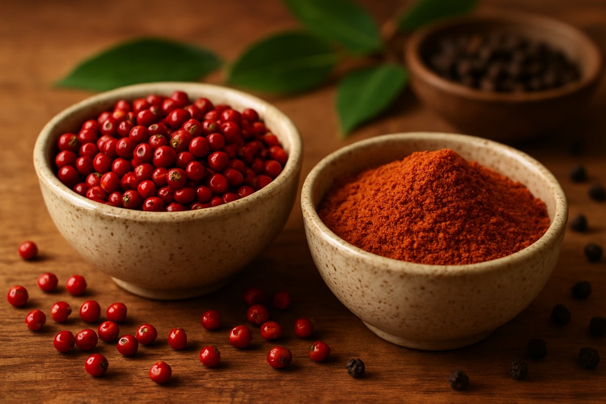 Les Principales Variétés de Poivres Rouges en 2025