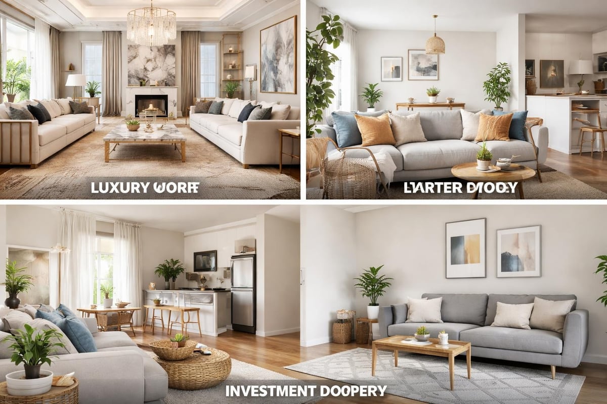 Property staging strategies