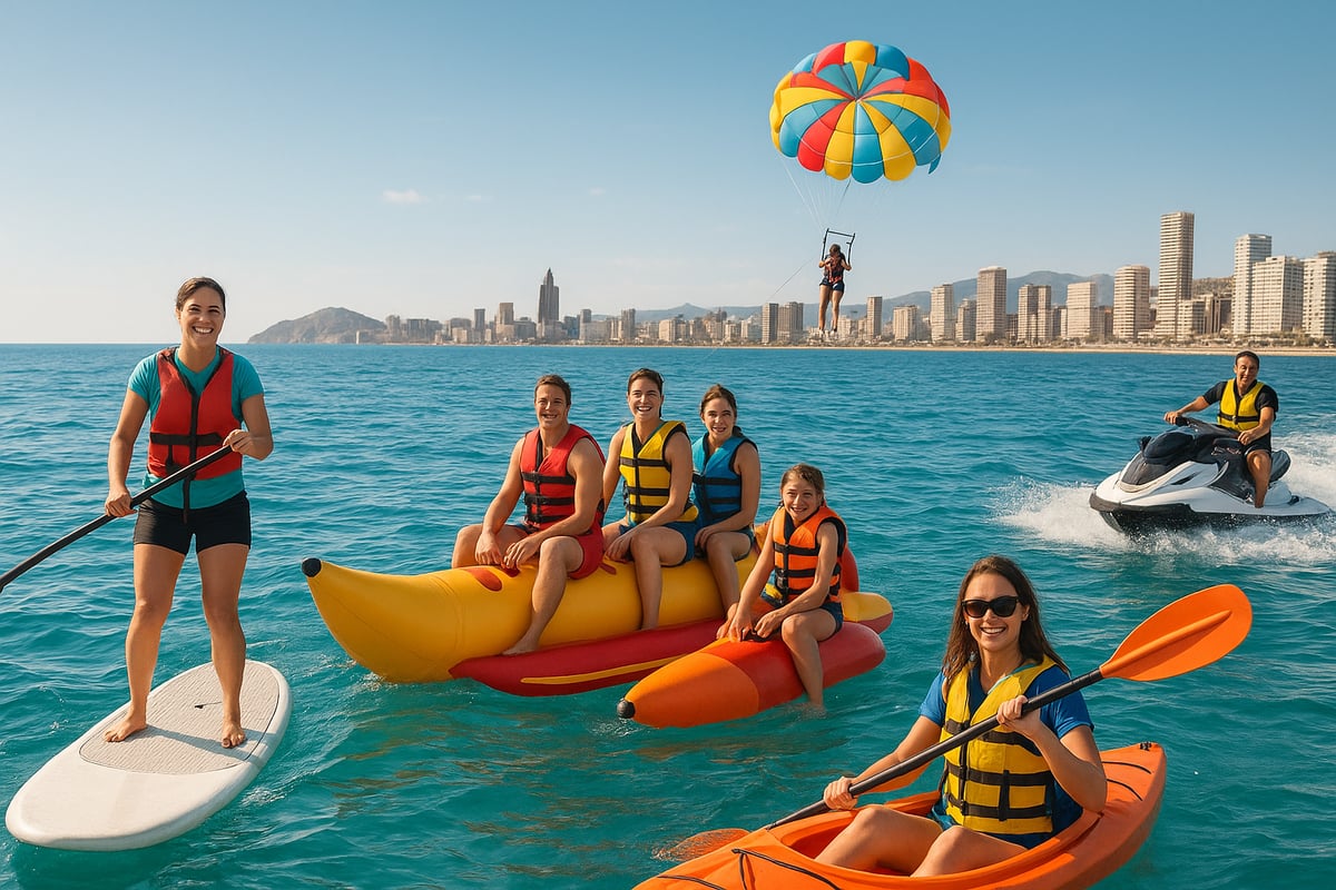 Motos de Agua Benidorm - article da4dbce8 c1e6 4dae ad7 fotografia realista de siete personas disfrutando 1 wqf9ij 7 Increíbles Deportes Acuáticos en Benidorm para Principiantes