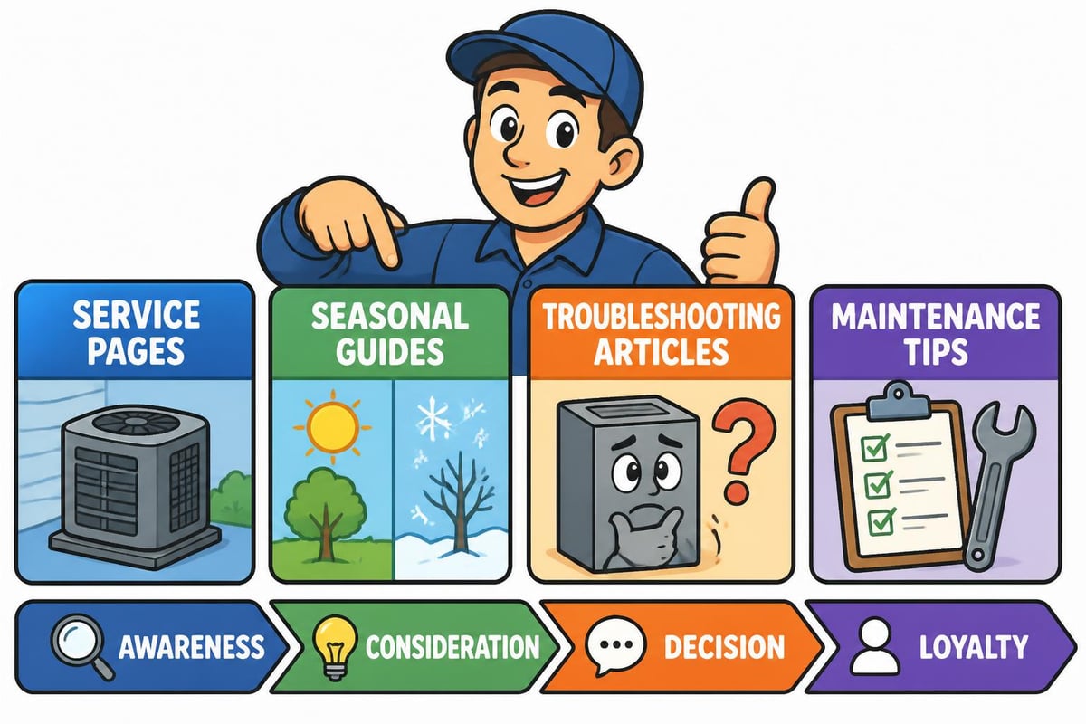 HVAC content strategy framework