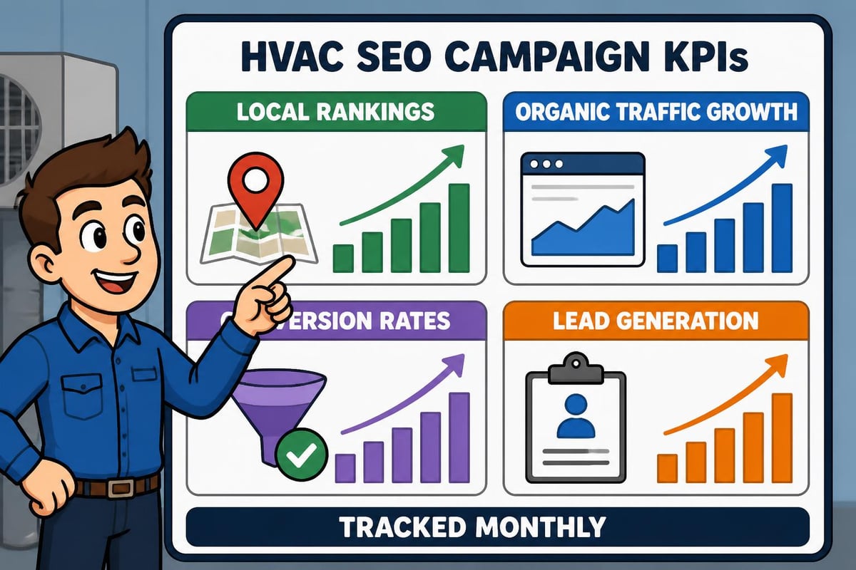 SEO performance dashboard
