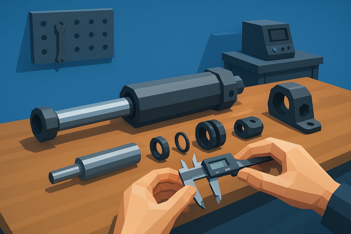 Step-by-Step Hydraulic Cylinder Repair Process