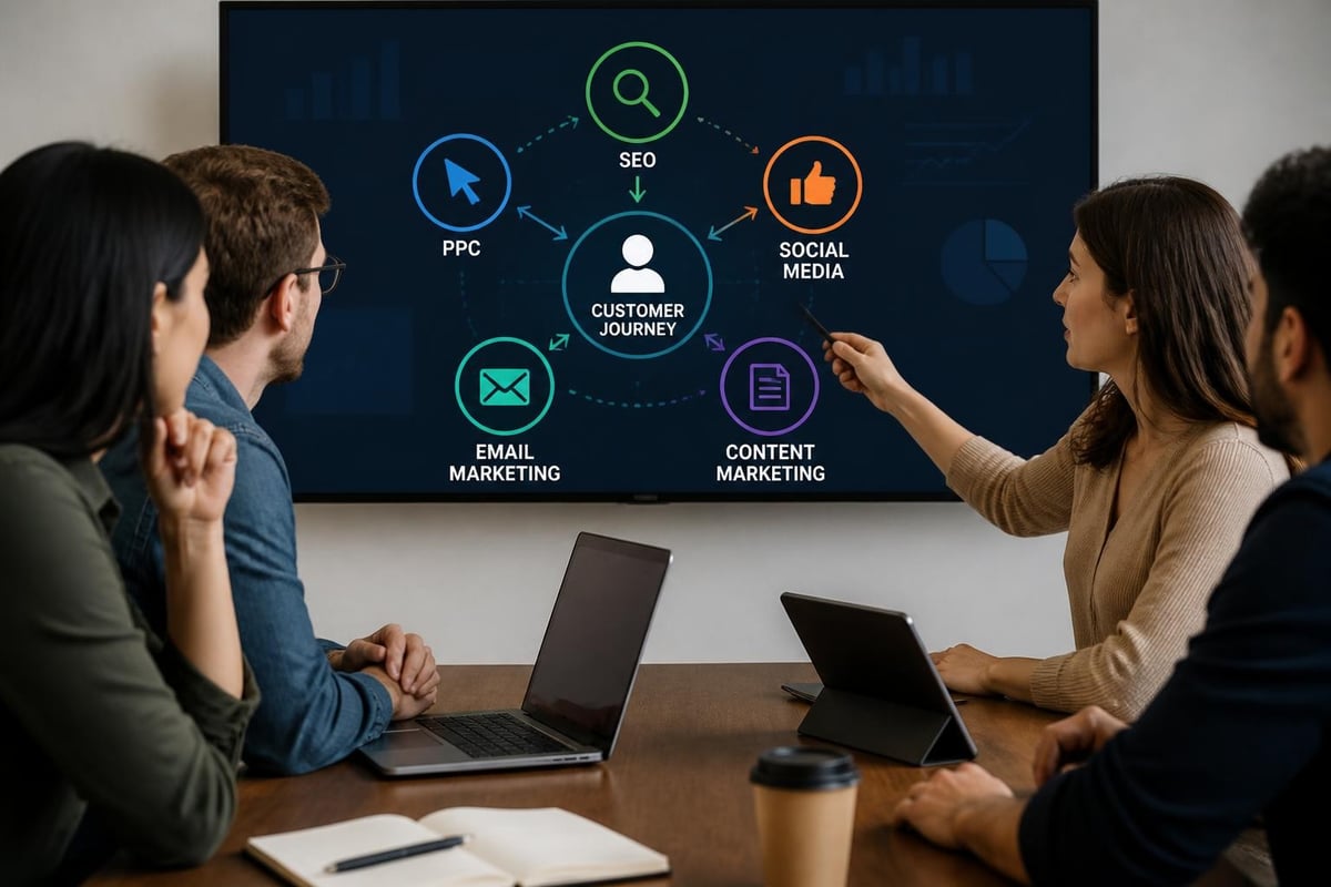 Digital marketing channels ecosystem