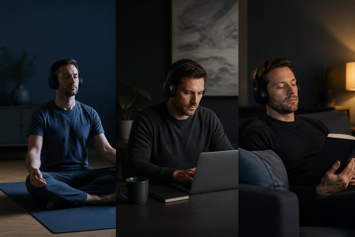 Daily meditation practice workflow