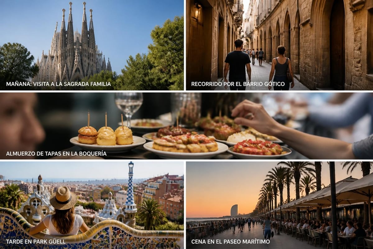 Ruta turística Barcelona