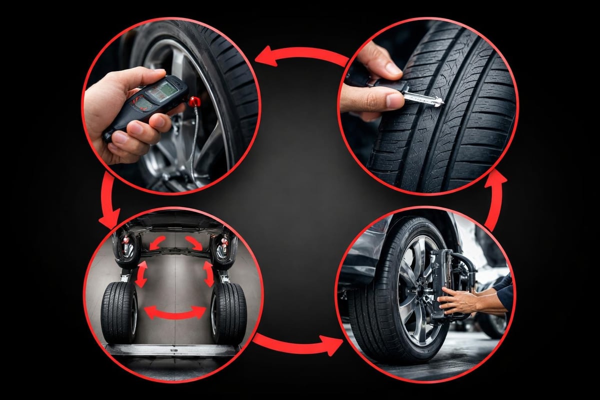 Tire maintenance checklist