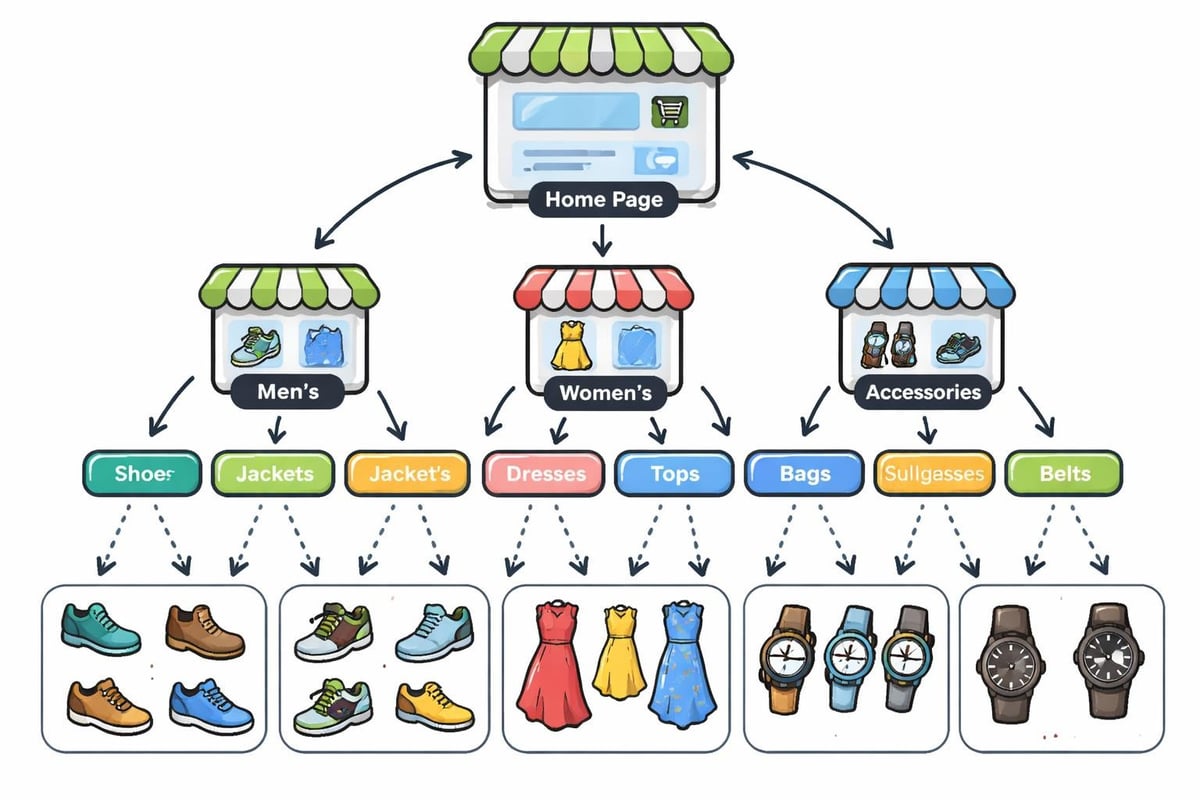 Shopify site architecture
