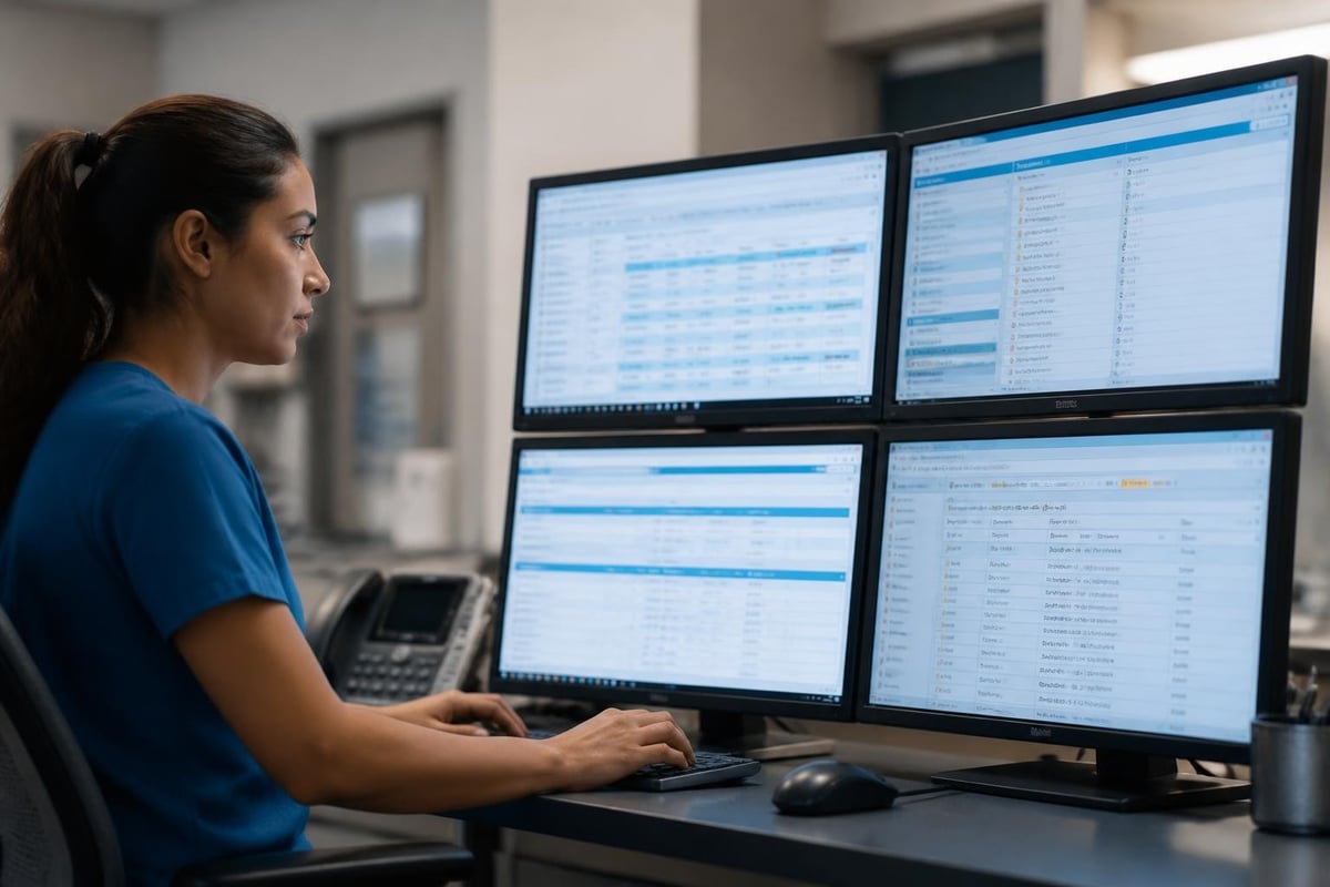 Healthcare administrative workflow