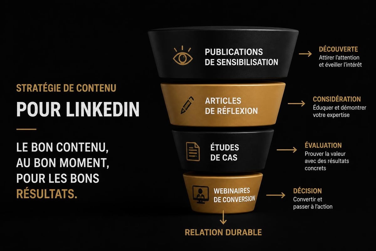 LinkedIn content funnel strategy
