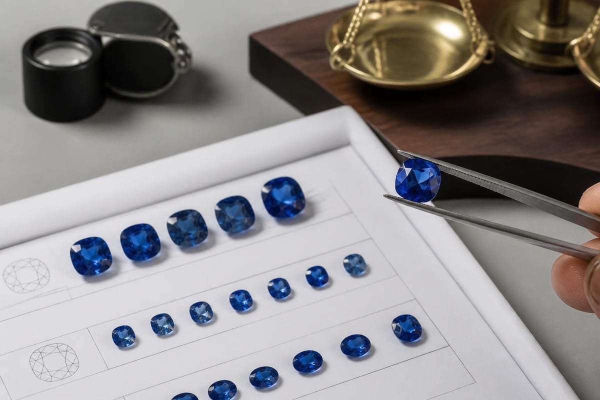 Sapphire quality grading factors