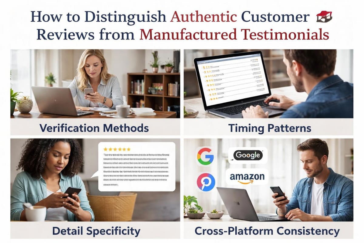 Identifying genuine versus fake resume writing reviews
