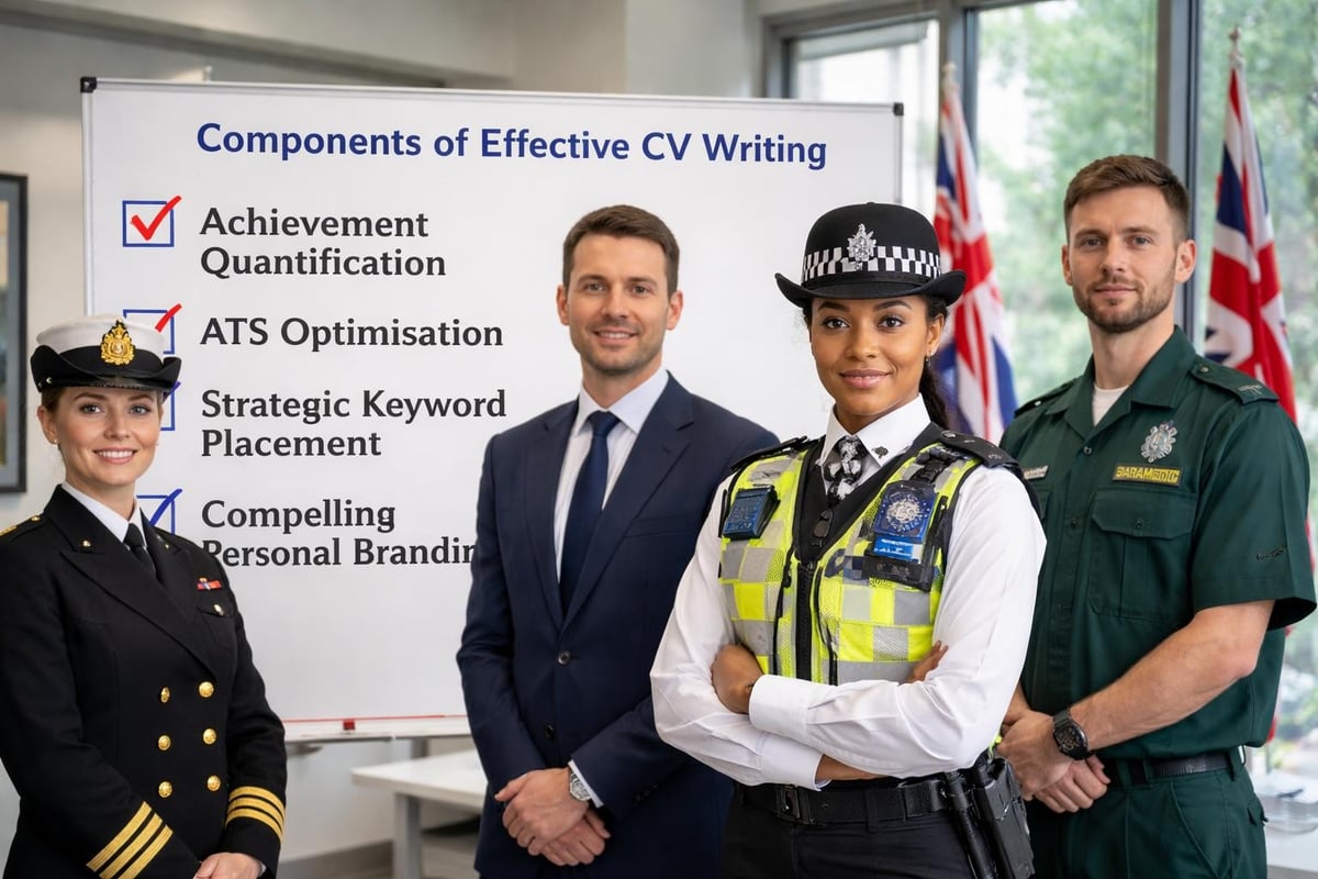 Quality benchmarks in professional CVs