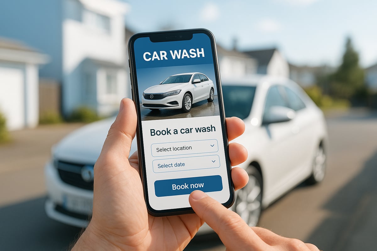 How Online Car Wash Booking Works: Step-by-Step Guide