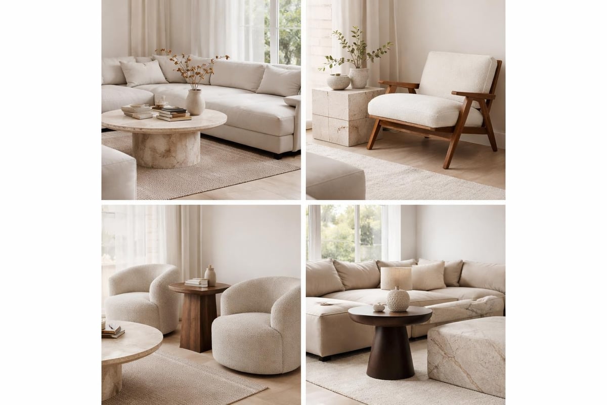 Side table and seating coordination