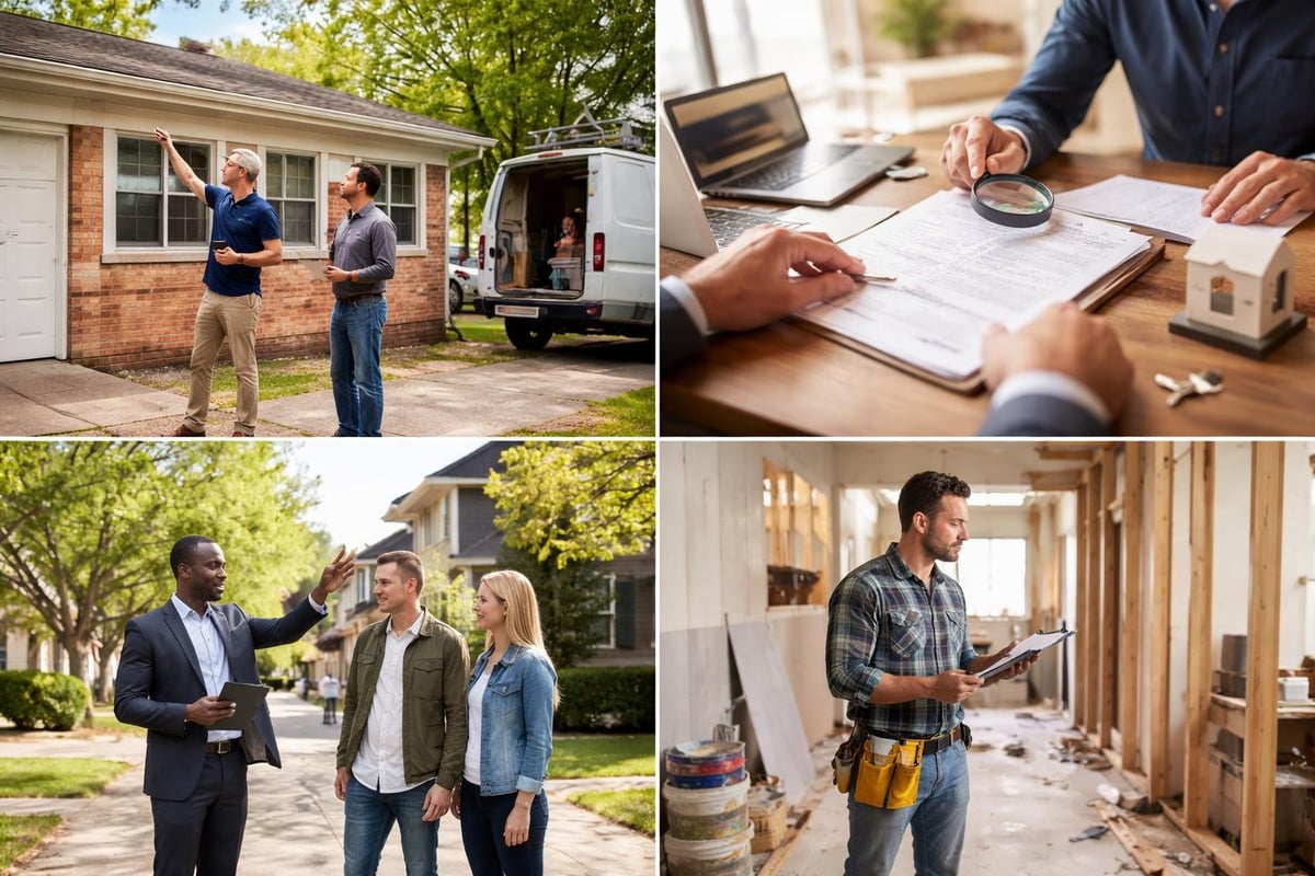 Foreclosure property evaluation checklist