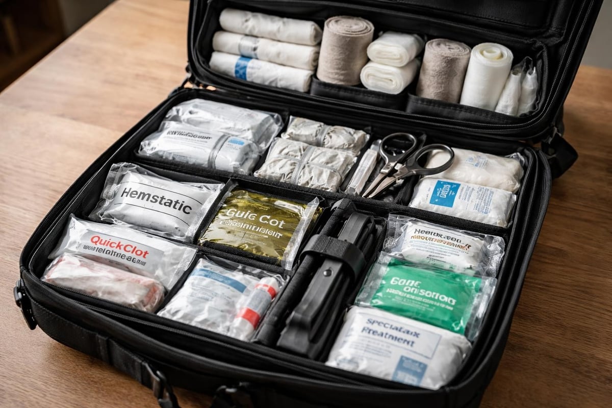 Medical tools kit wound care supplies