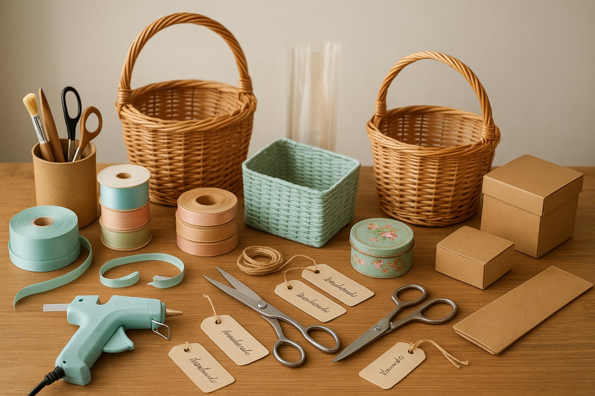 Essential Supplies and Tools for DIY Gift Baskets