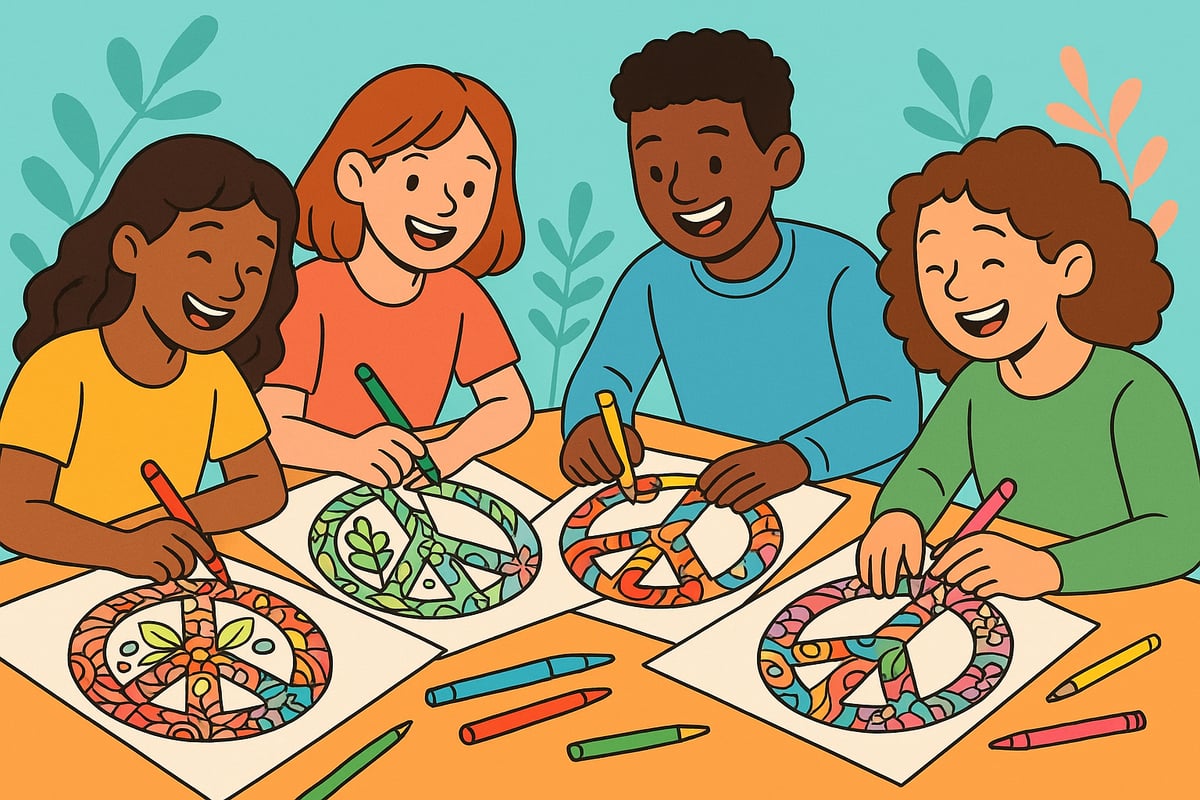 How to Make the Most of Your Peace Sign Coloring Experience