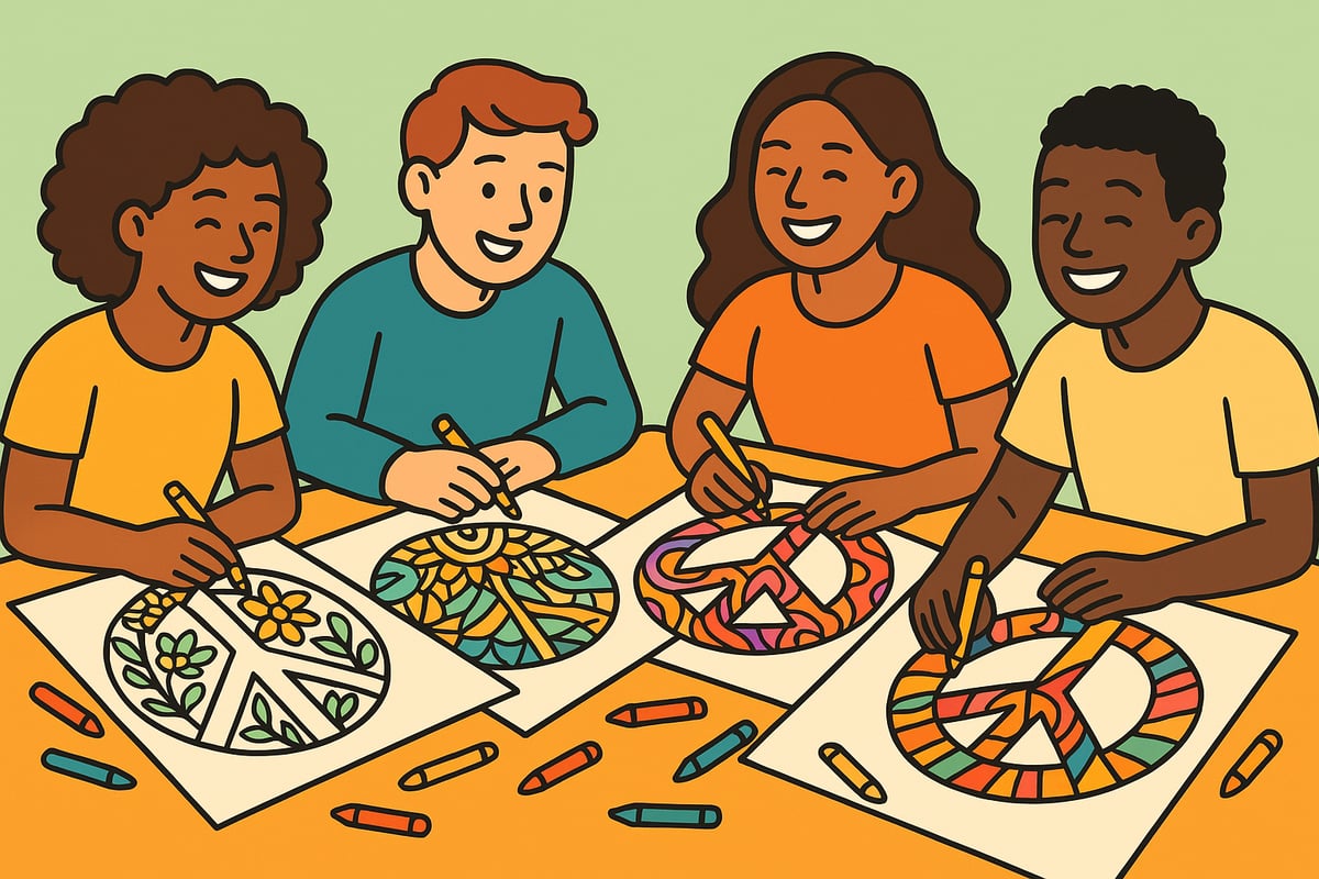 9 Creative Coloring Pages Peace Sign Ideas for 2026