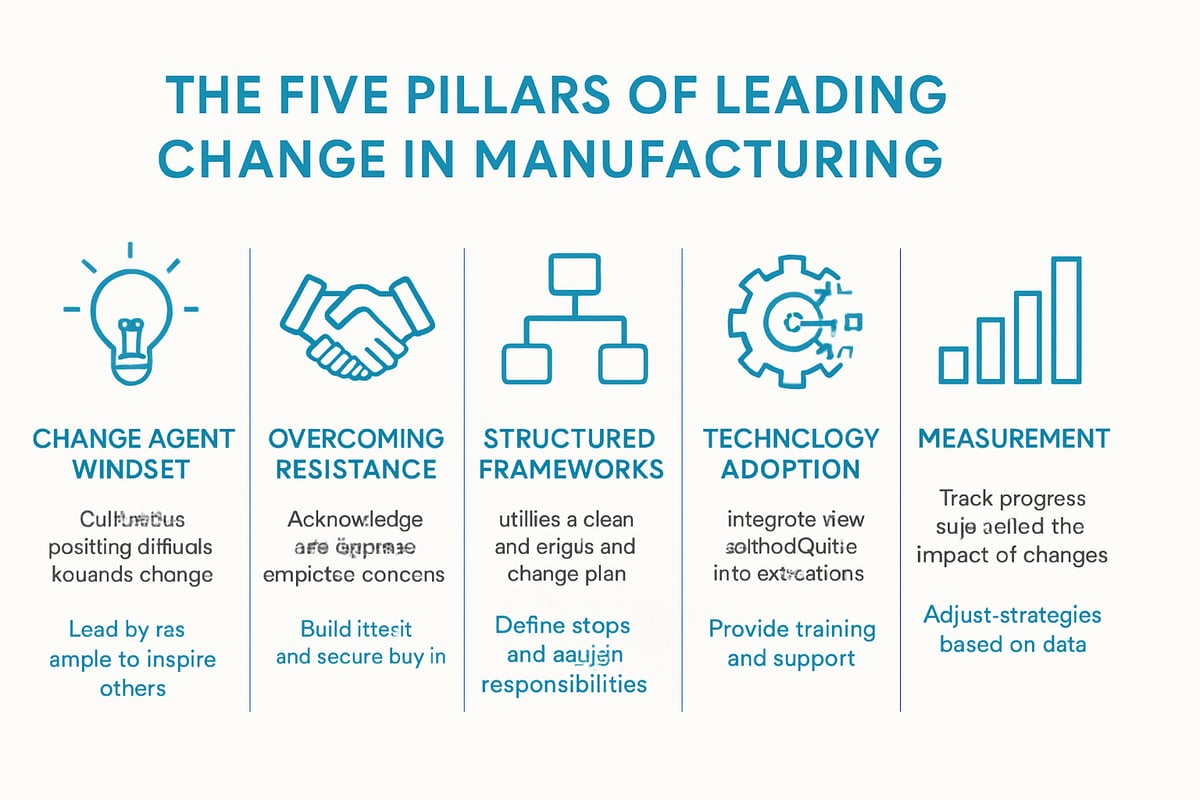 Leading Change and Managing Transformation in Manufacturing