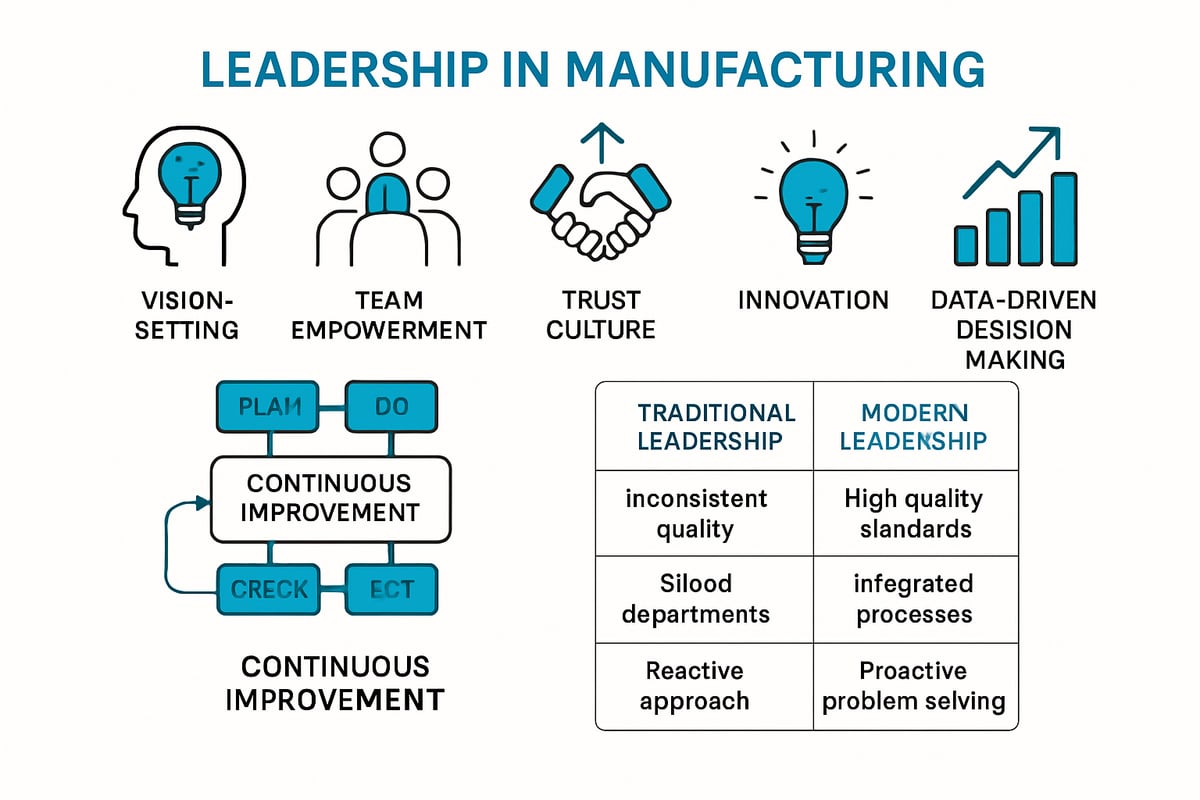 Key Strategies for Effective Manufacturing Leadership