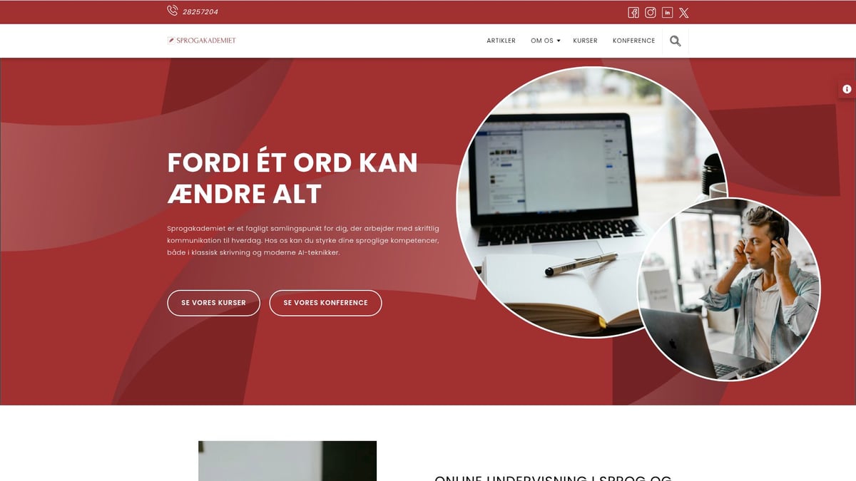 Kursus København Guide 2026: Din Vej Til Nye Kompetencer - Sprogakademiet – Din Partner til Online Sprogkurser og Kompetenceudvikling