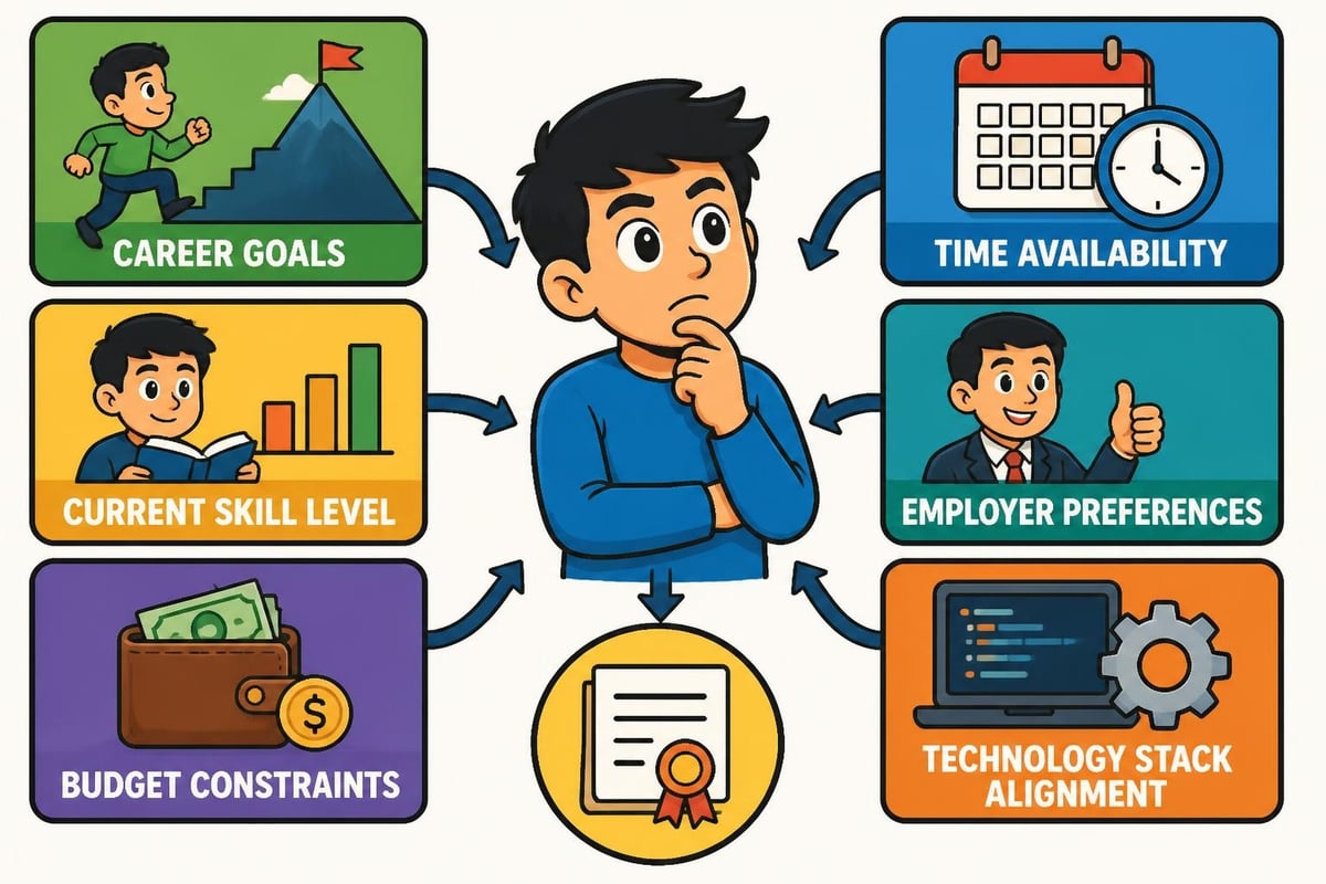 Certification selection framework