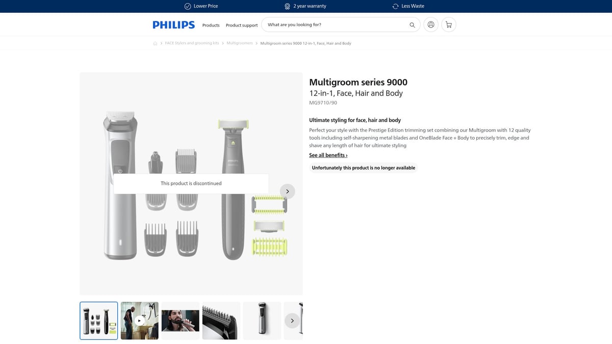 7 Top-Rated Best Mens Beard Clippers for 2025 Grooming - Philips Norelco Multigroom Series 9000