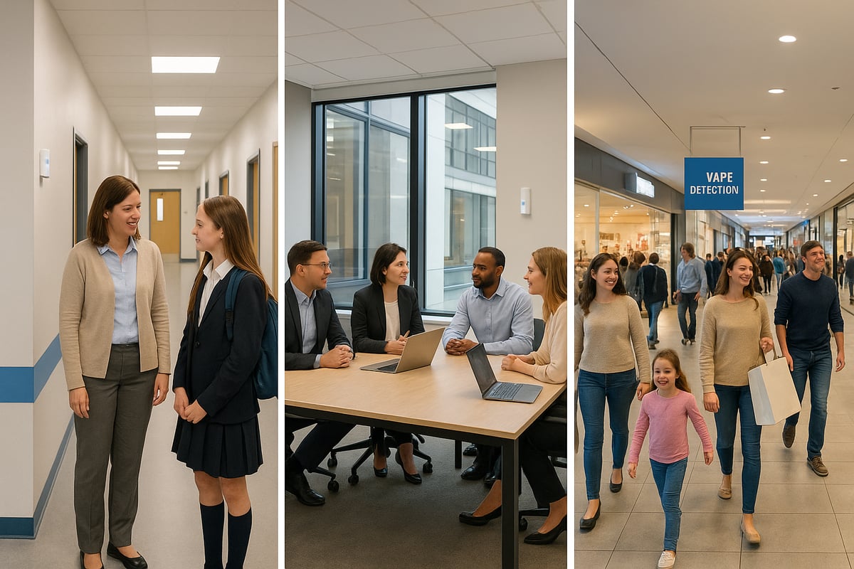 Real-World Applications: Vape Detection Across Sectors