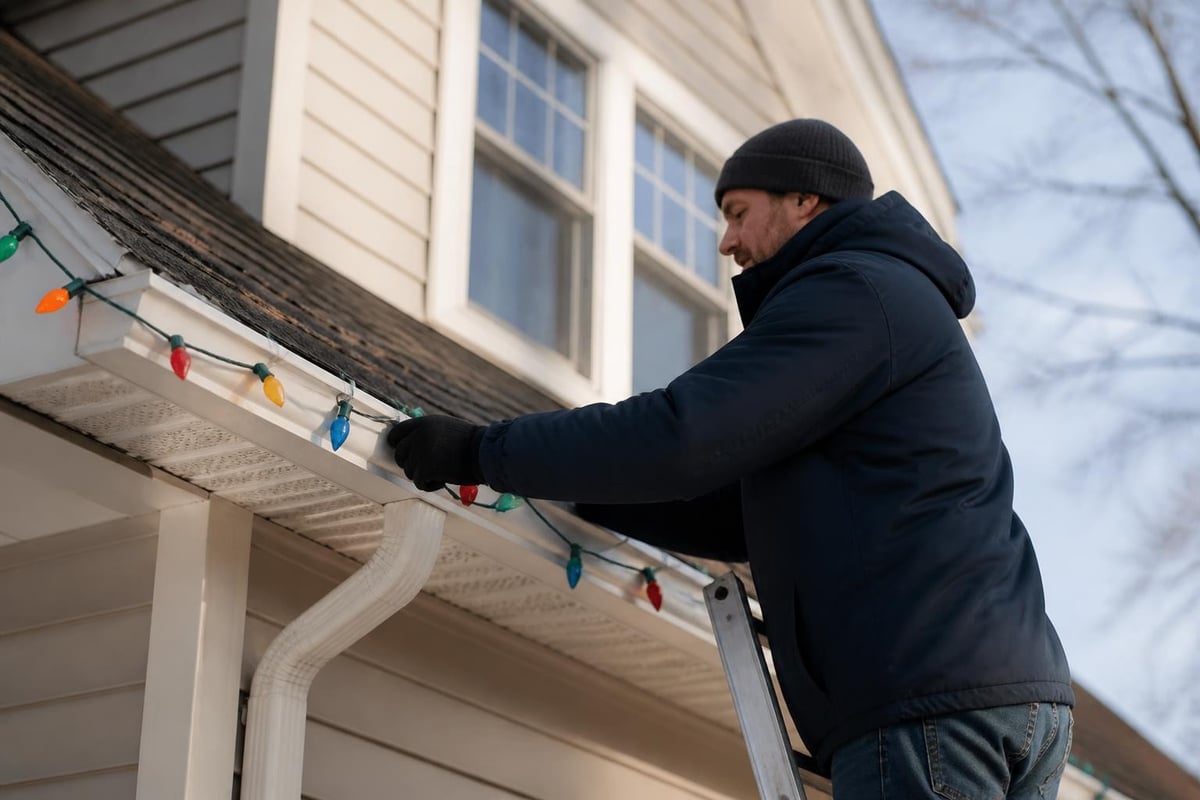 Christmas light installation timeline