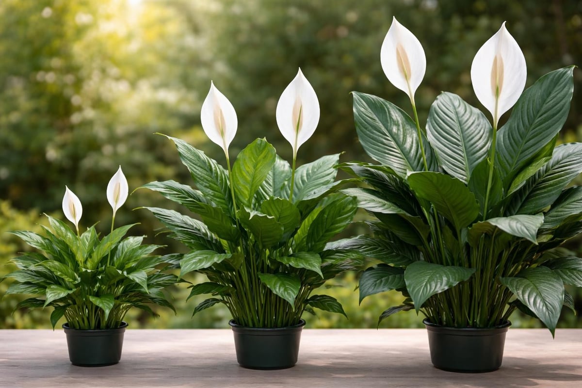Peace lily variety characteristics