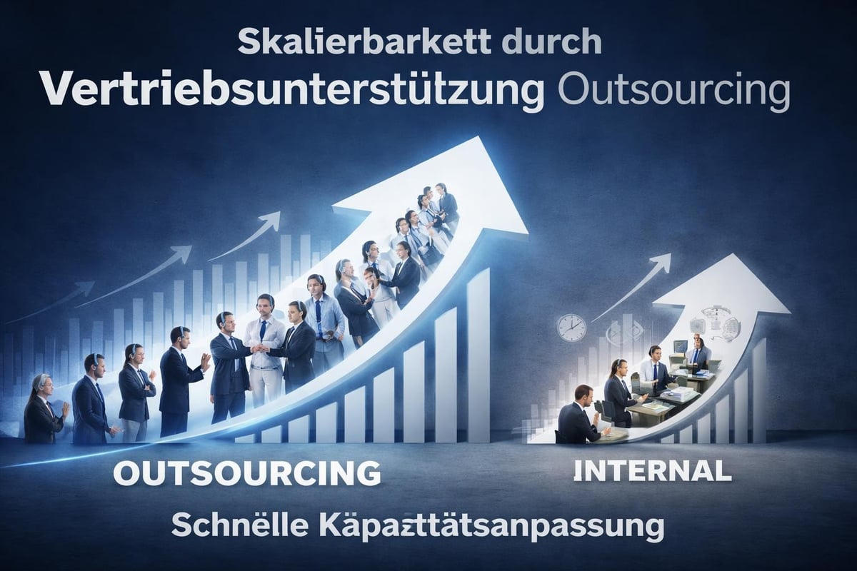 Flexibilität und Skalierbarkeit durch Outsourcing-Modelle