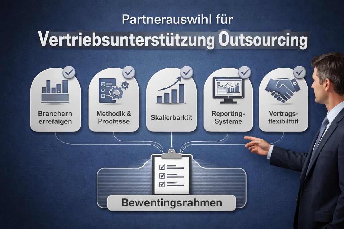 Auswahlkriterien für Outsourcing-Partner