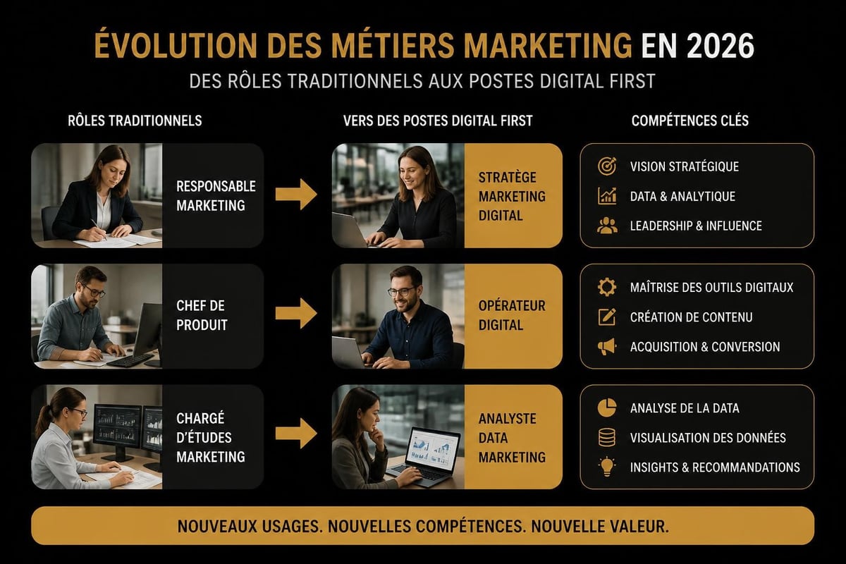 Marketing métier transformation digitale