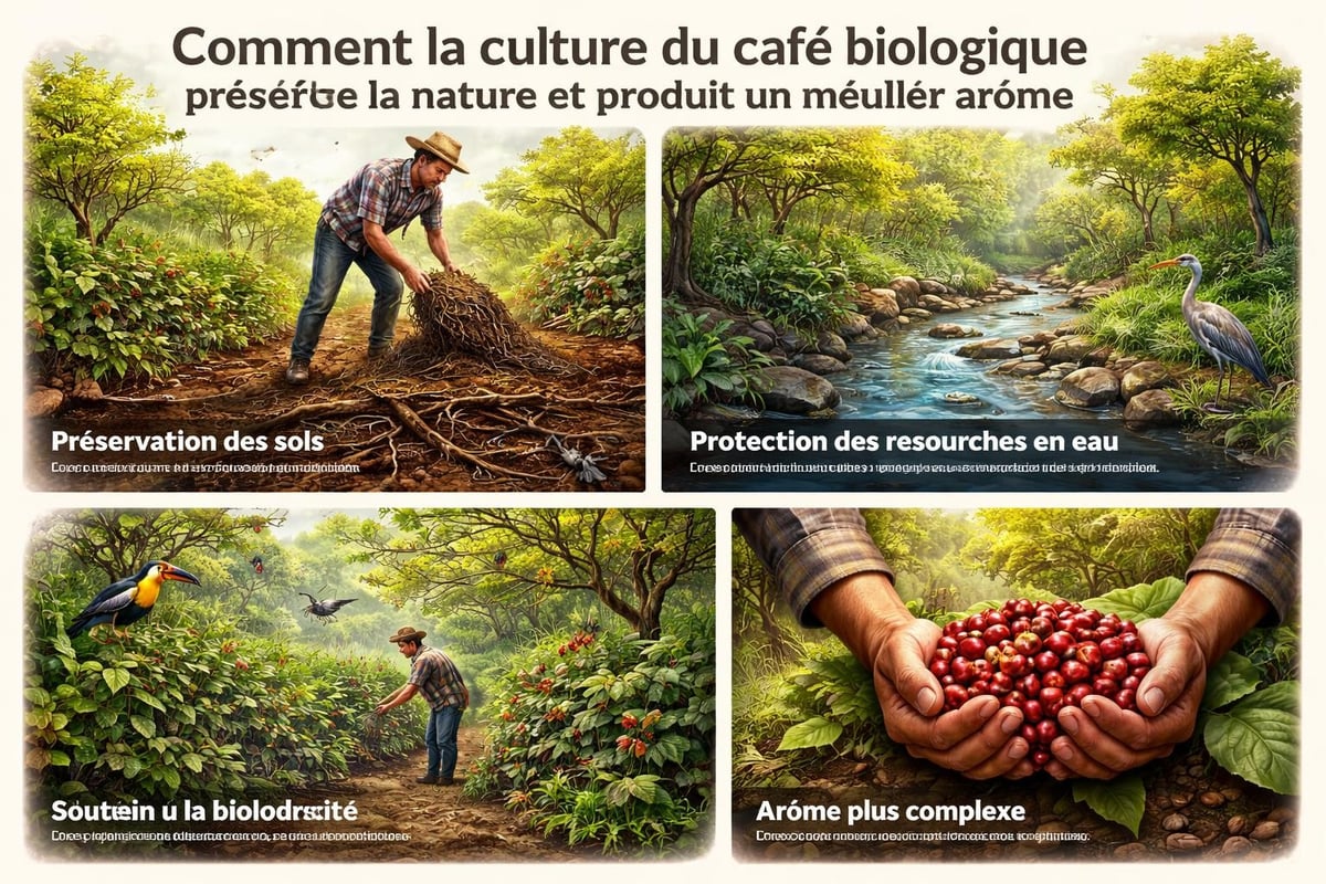 Organic coffee benefits