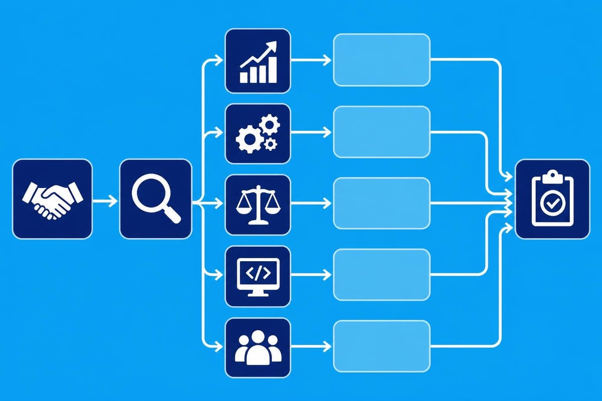Due diligence process workflow