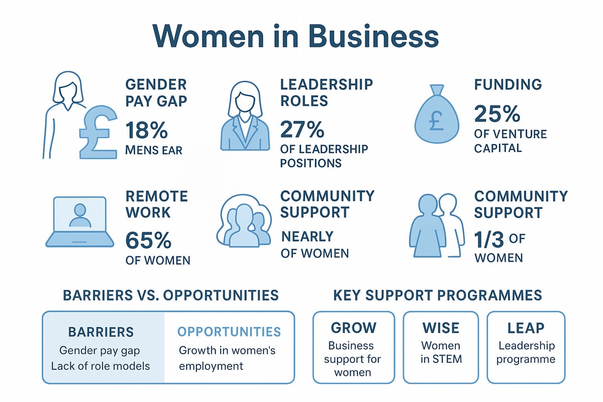 Understanding the Landscape: Challenges and Opportunities for Women in Business