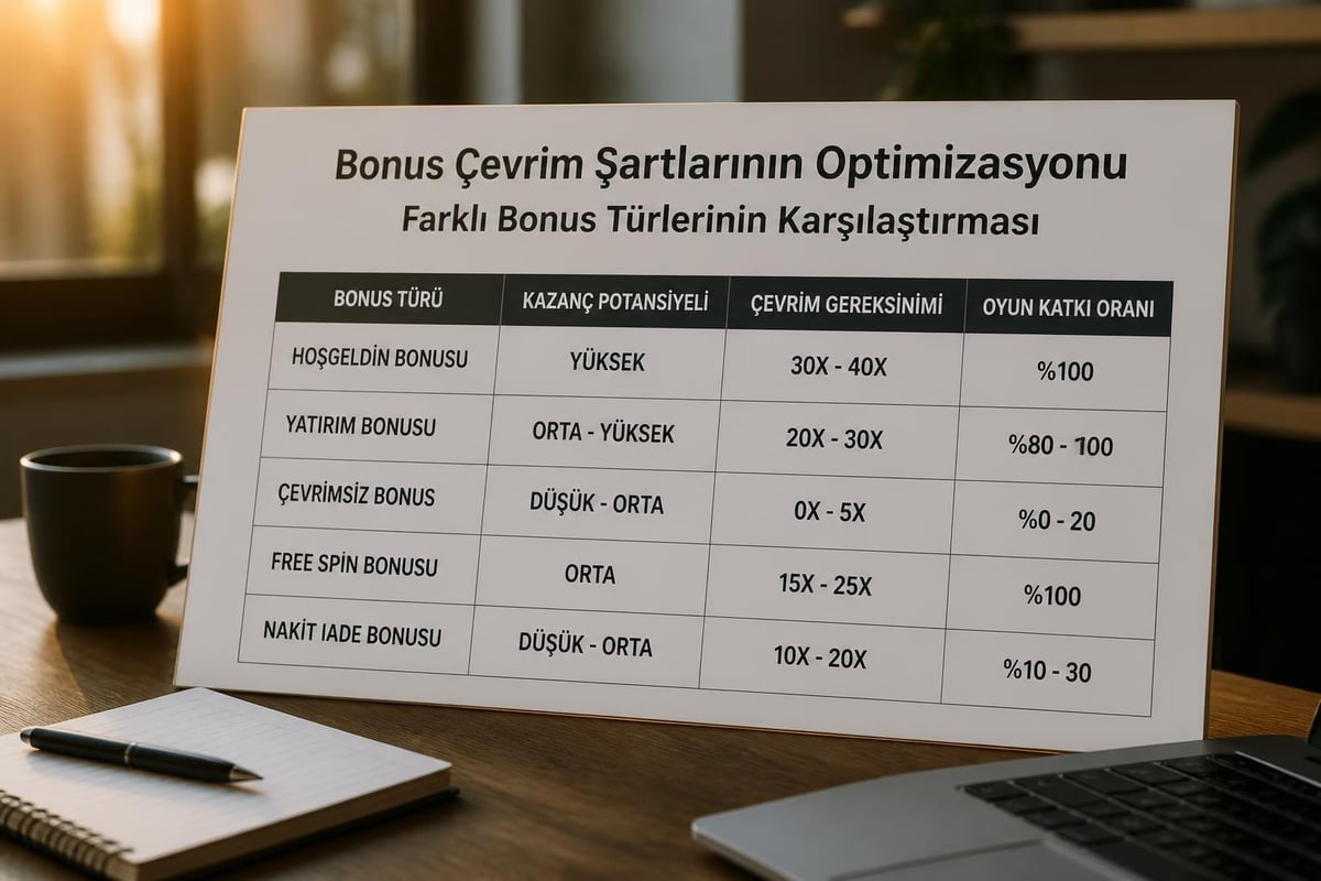 Casino bonus stratejisi