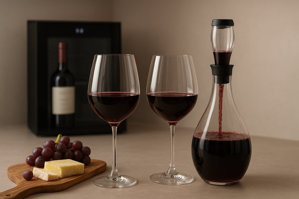 Geymsla og framreiðsla rauðvíns