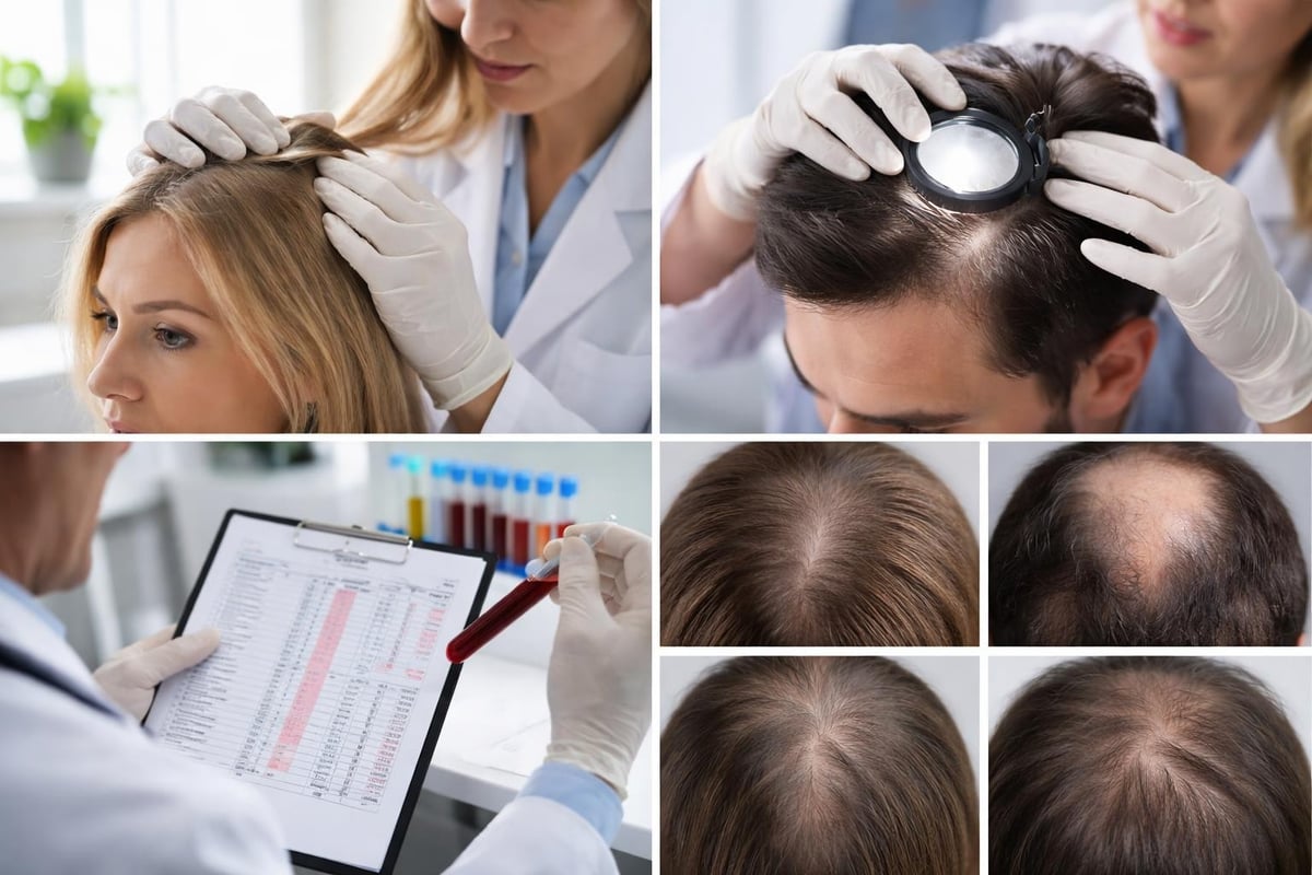 Hair loss diagnosis methods