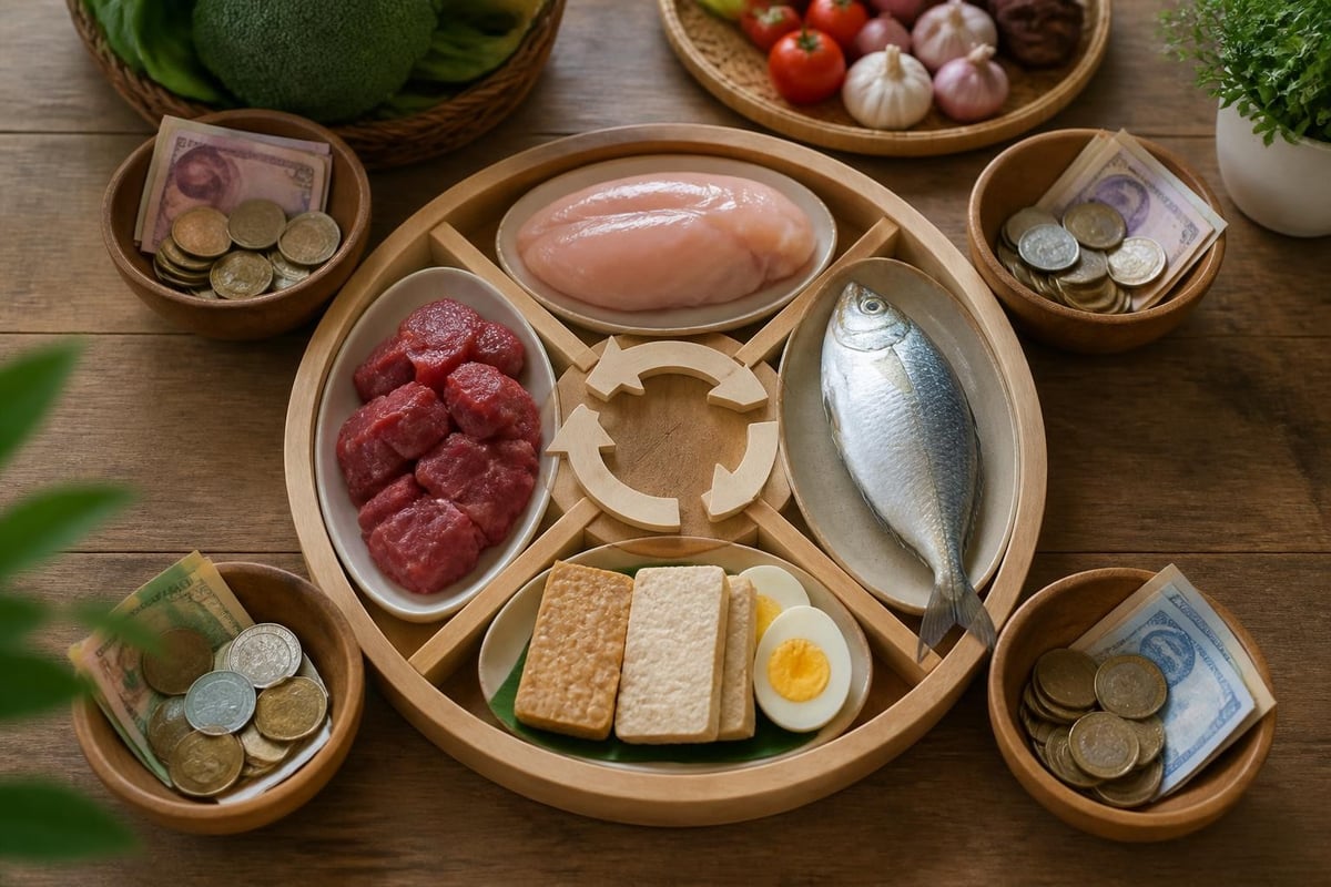 Strategi rotasi protein hemat