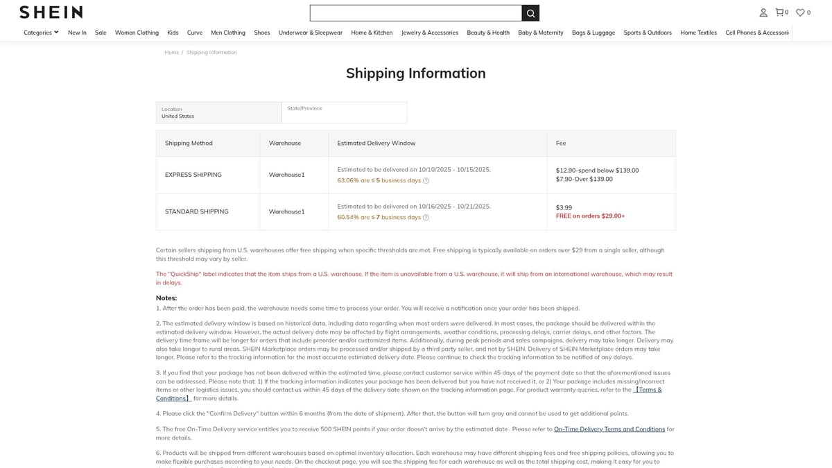 9 Best Cheap Online Clothing Stores to Shop in 2025 - Shein